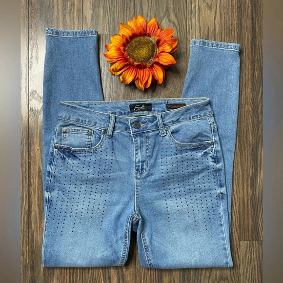 🦋B2G1🦋EARL JEAN Skinny Ankle Jeans | 6 | - Picture 1 of 8